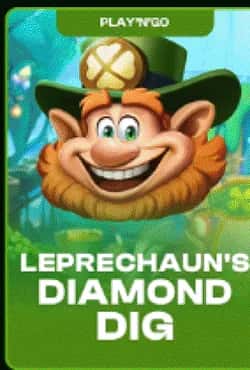ปกเกม LEPRECHAUN'S DIAMOND DIG ค่าย PLAY'N GO