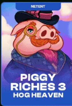 ปกเกม PIGGY RICHES 3 ค่าย NETENT